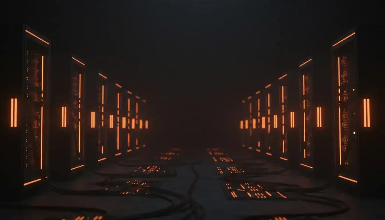 Server infrastructure background